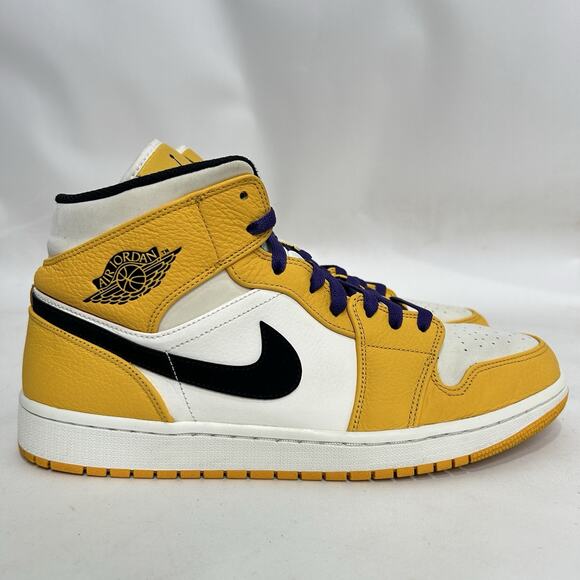 Nike Air Jordan 1 Mid Retro “Lakers/Purple & Gold” main image 7